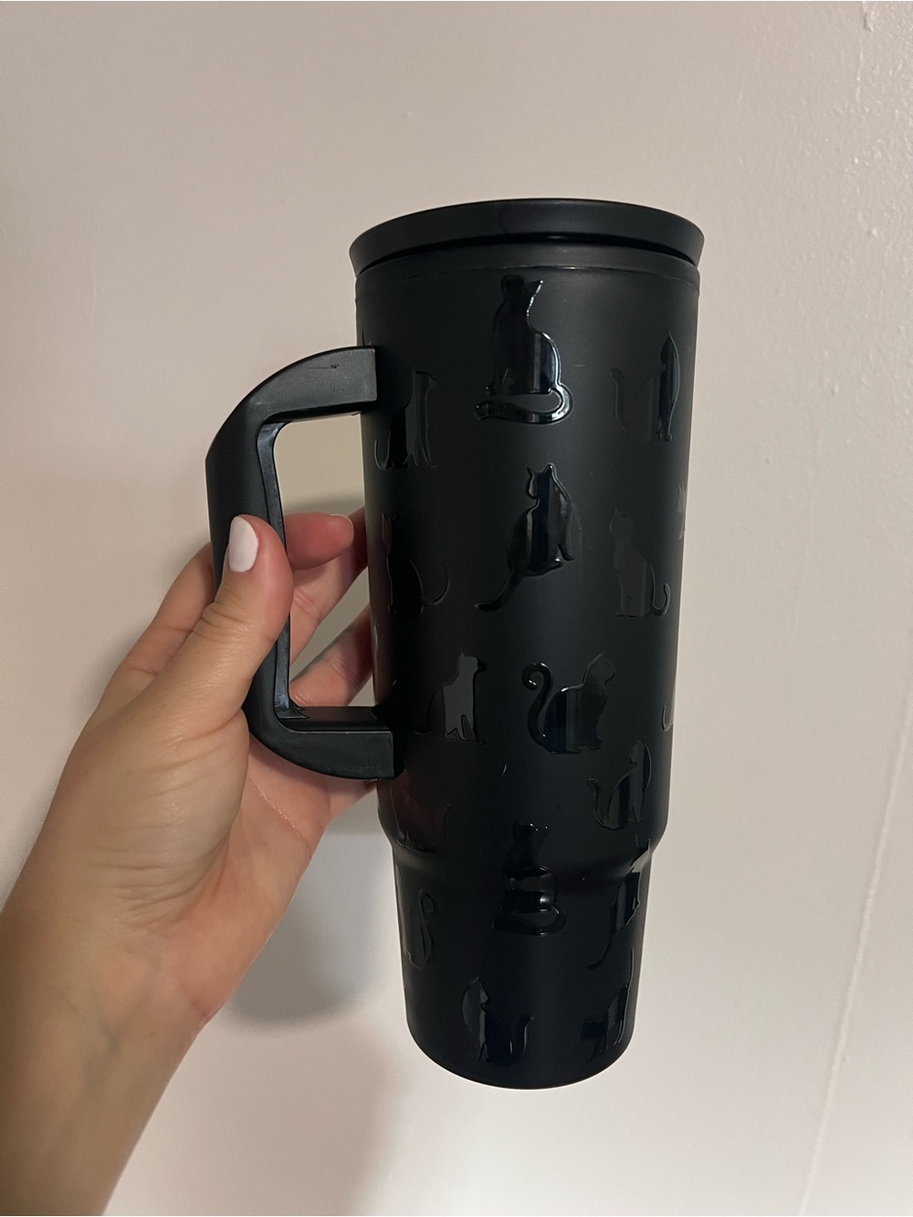 Black Cat Tumbler